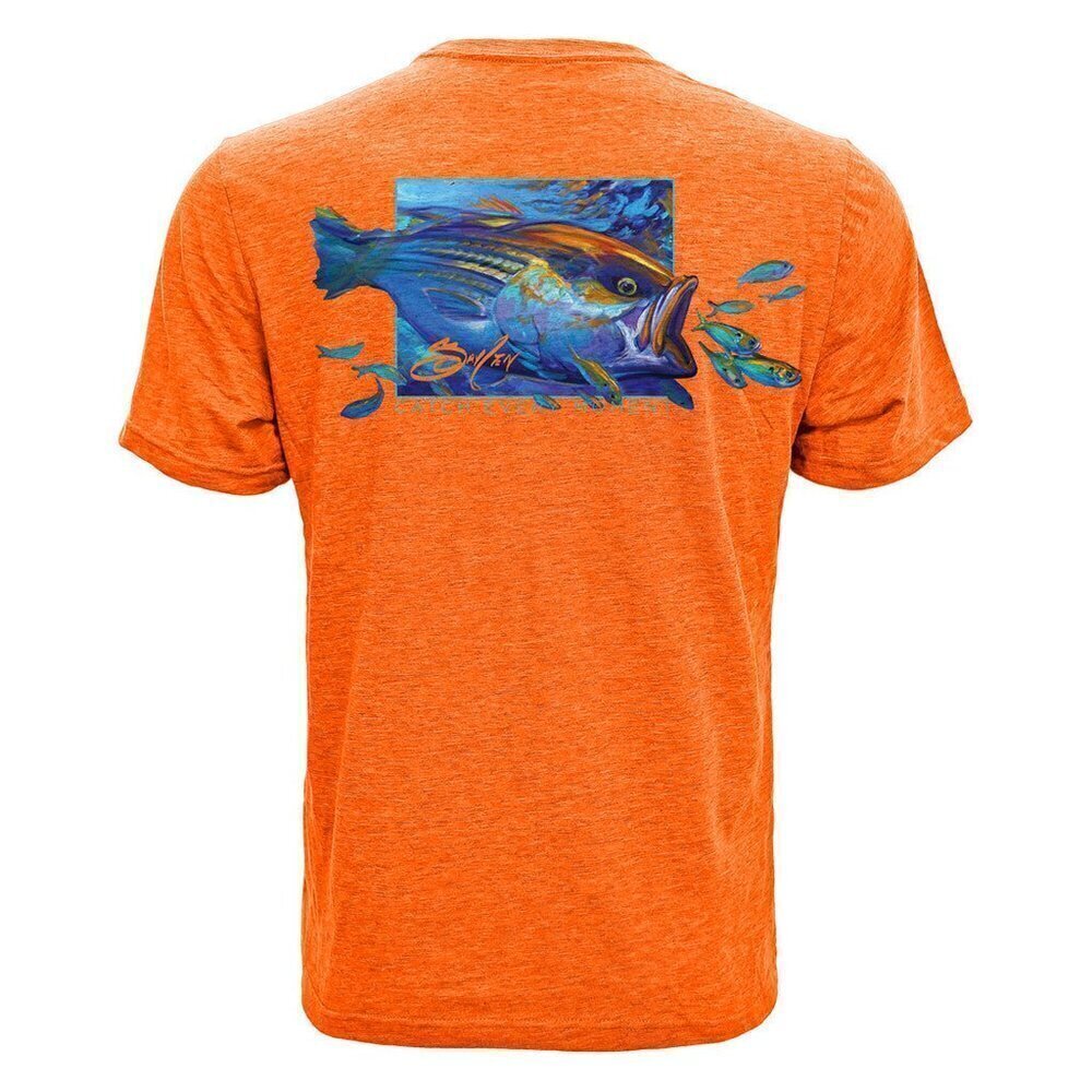 NWT! BASS Fishing Tee ~ Short Sleeve Savlen Sportswear for Levelwear Retail: $30
